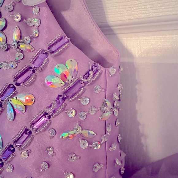 Lavender toddler pageant  dress - Picture 4 of 6